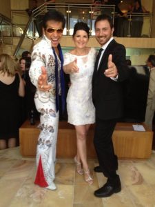 Mike and Jen just married at Caesars Palace by Elvis