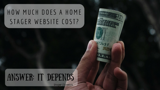 How Much Does a Home Stager Website Cost?