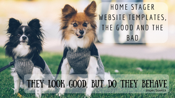 Home Stager Website Templates, the Good and the Bad